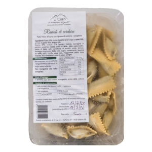 Ravioli di verdura fatti a mano 500g